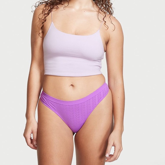 Victoria's Secret Other - NWT Victoria Secret Panty - Bright Purple - Size L